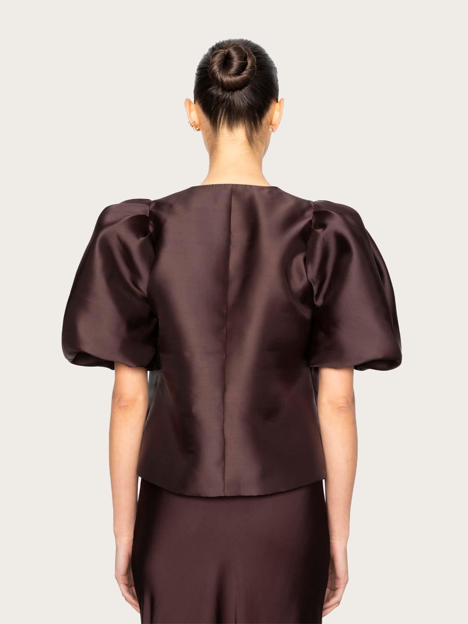 Maeve Blouse - Dark Brown