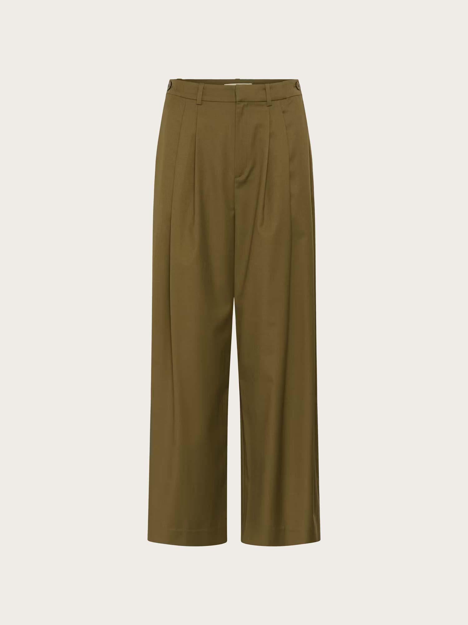 Olivia HW Pants - Military Olive