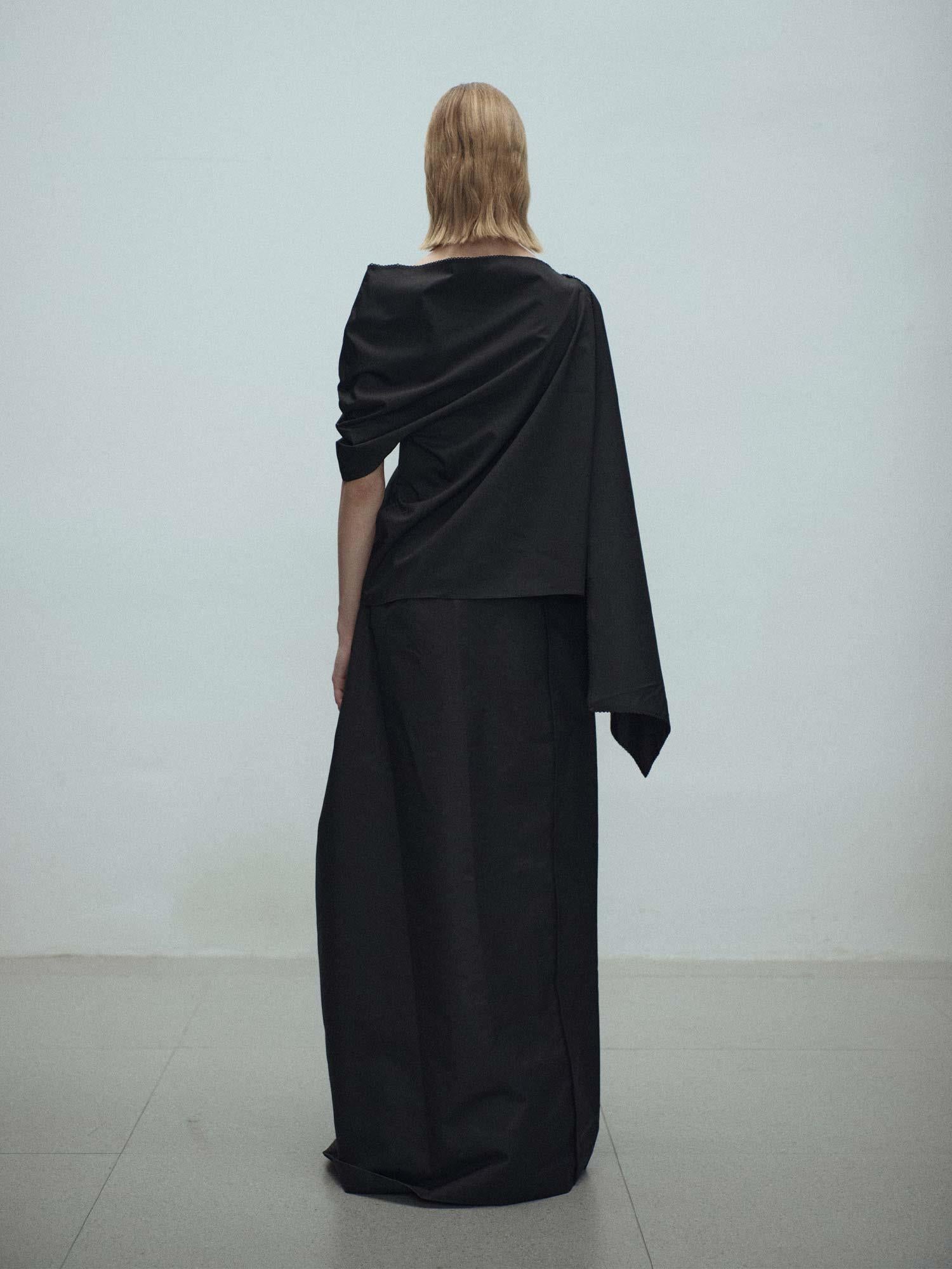 Tully Flap Top - Black