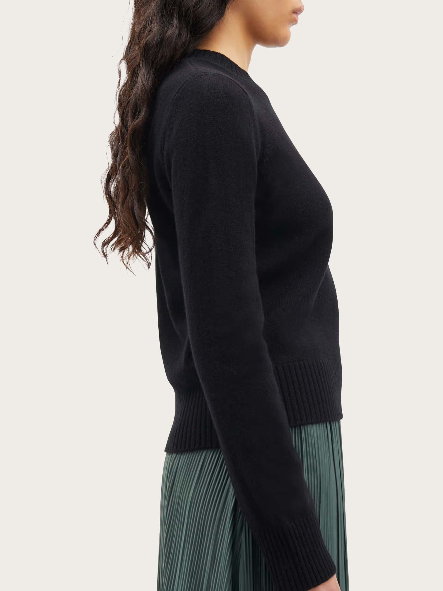 Charlotte Knit Sweater - Black