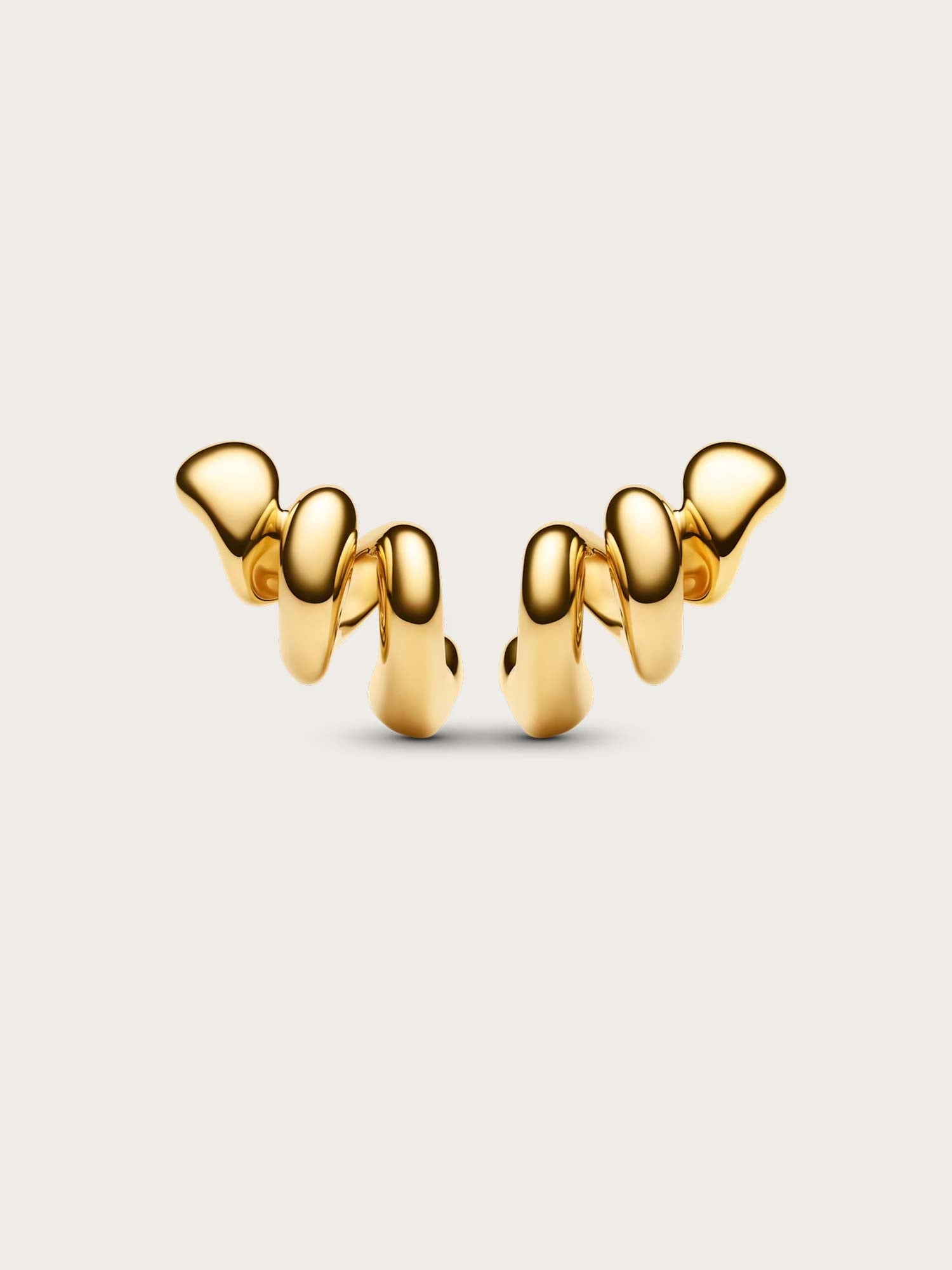 Coil Crawler Earrings - Gold
