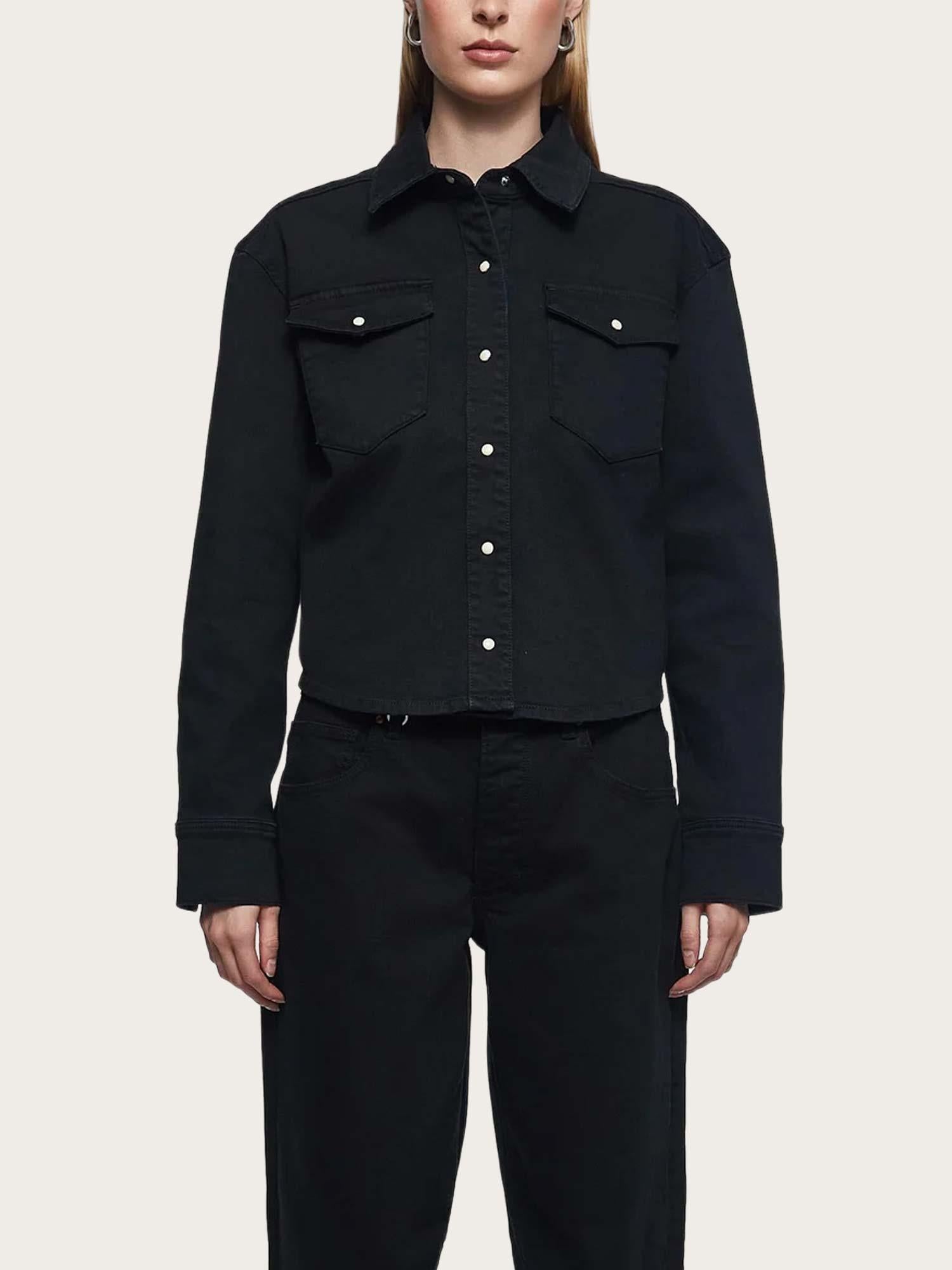 Noir Shacket - Black