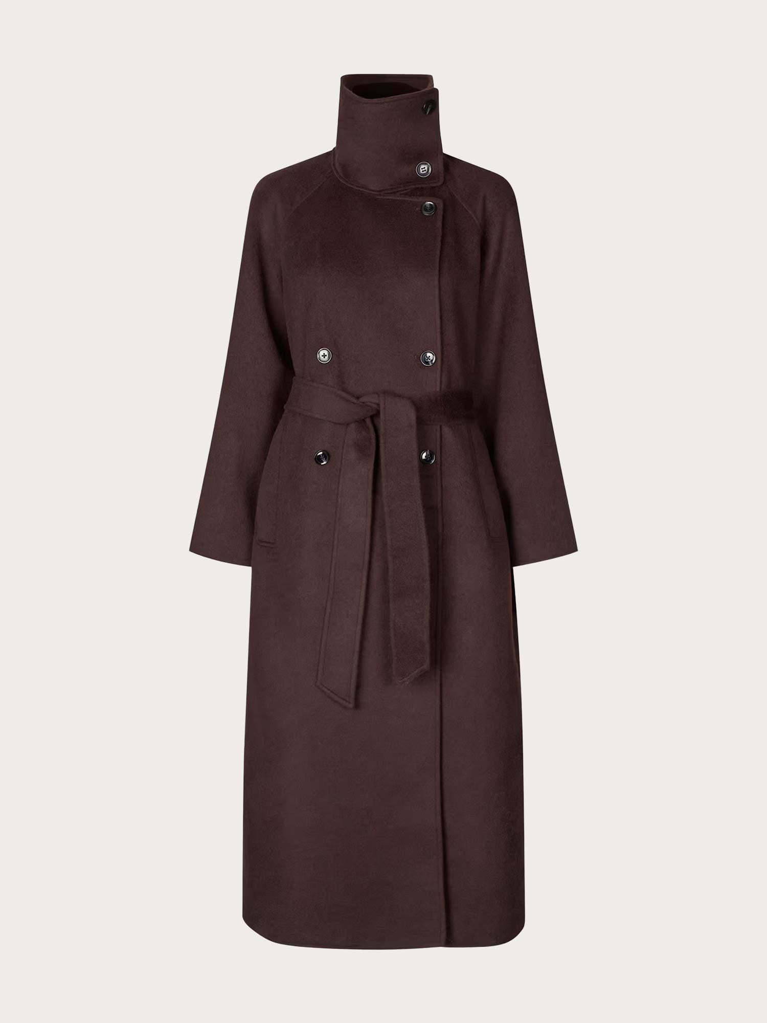 Sahanne Coat - Black Coffee