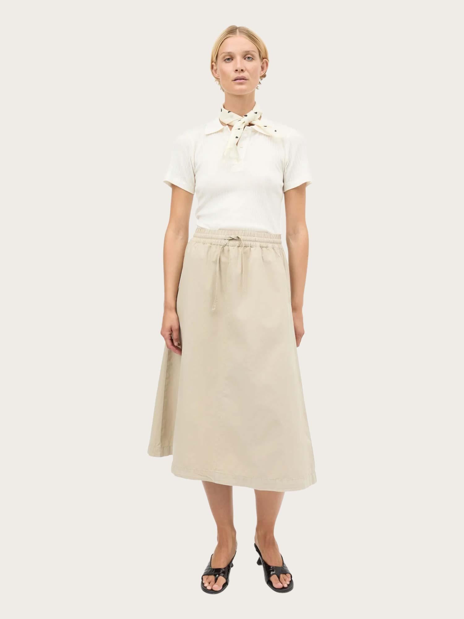 Broda Crane Shirt - Snow White