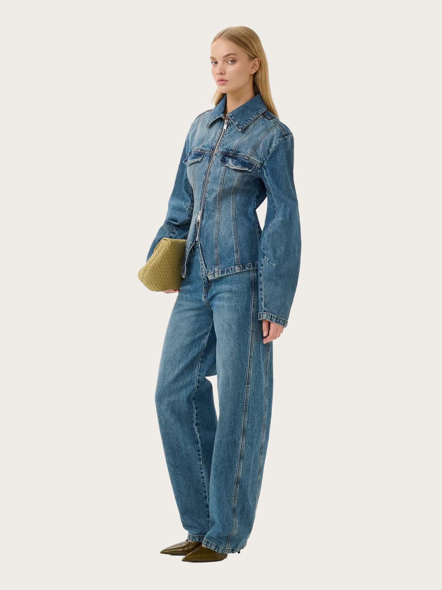 Melu Jacket - Classic Mid Blue