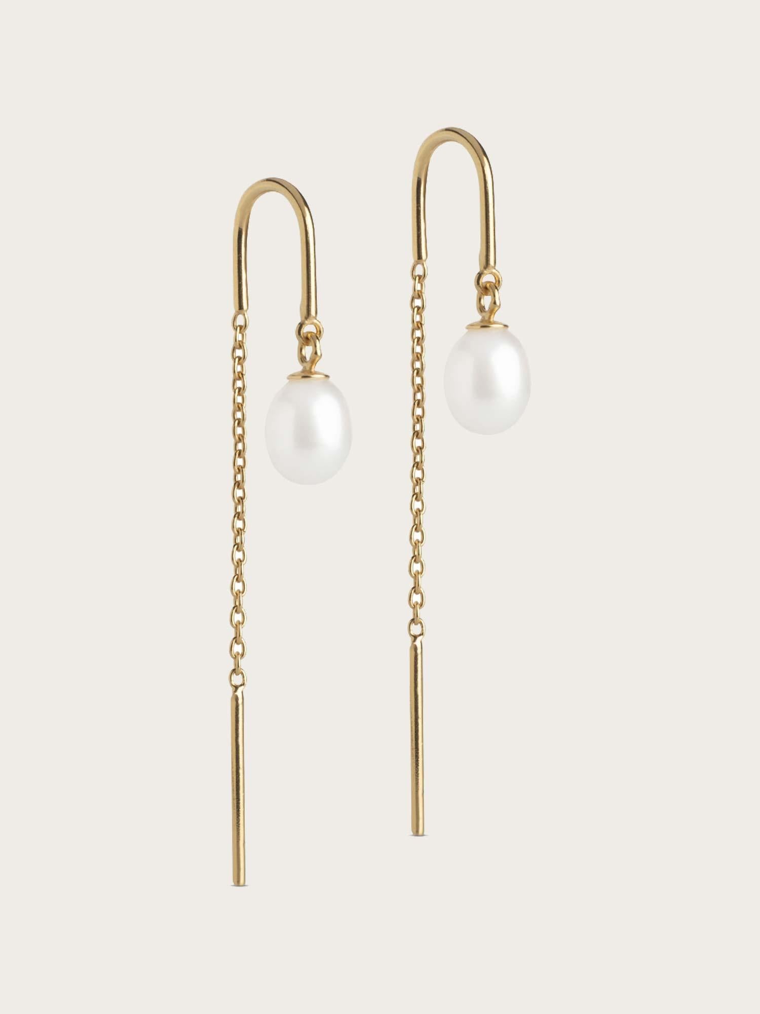 Earring Eleanor Pearl - Gold