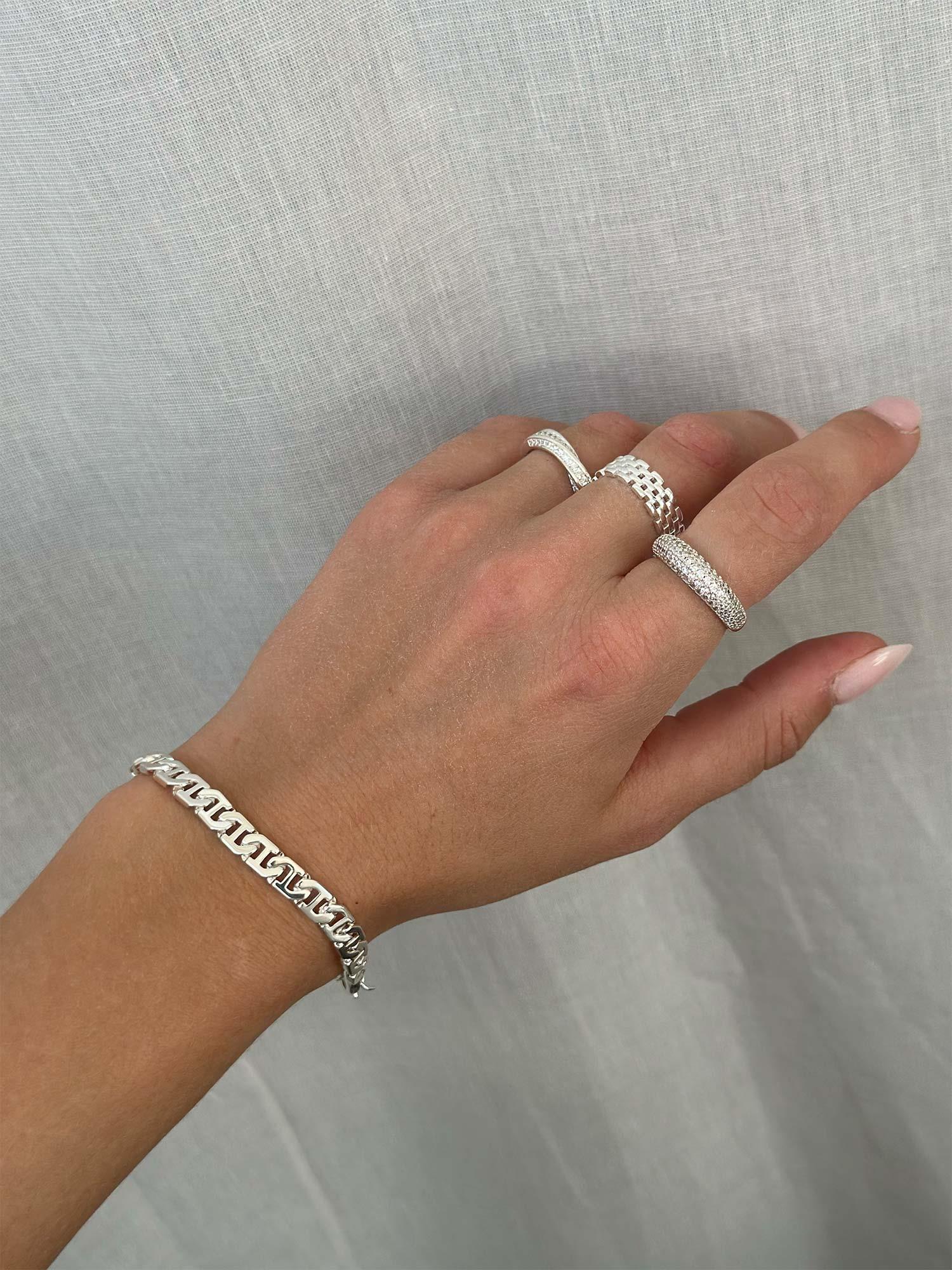 Empire Bracelet - Silver