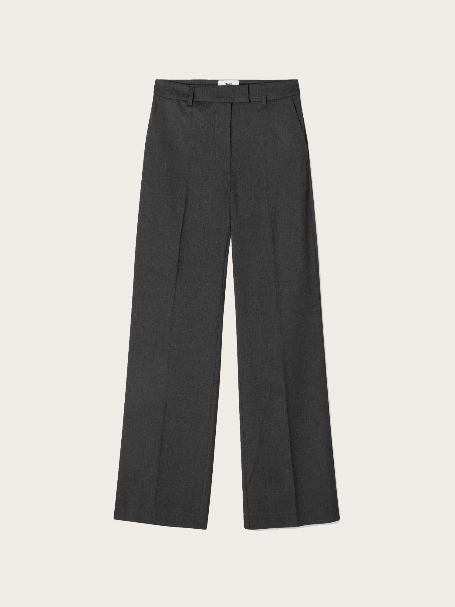 Fulva Perry Pants - Dark Grey Melange