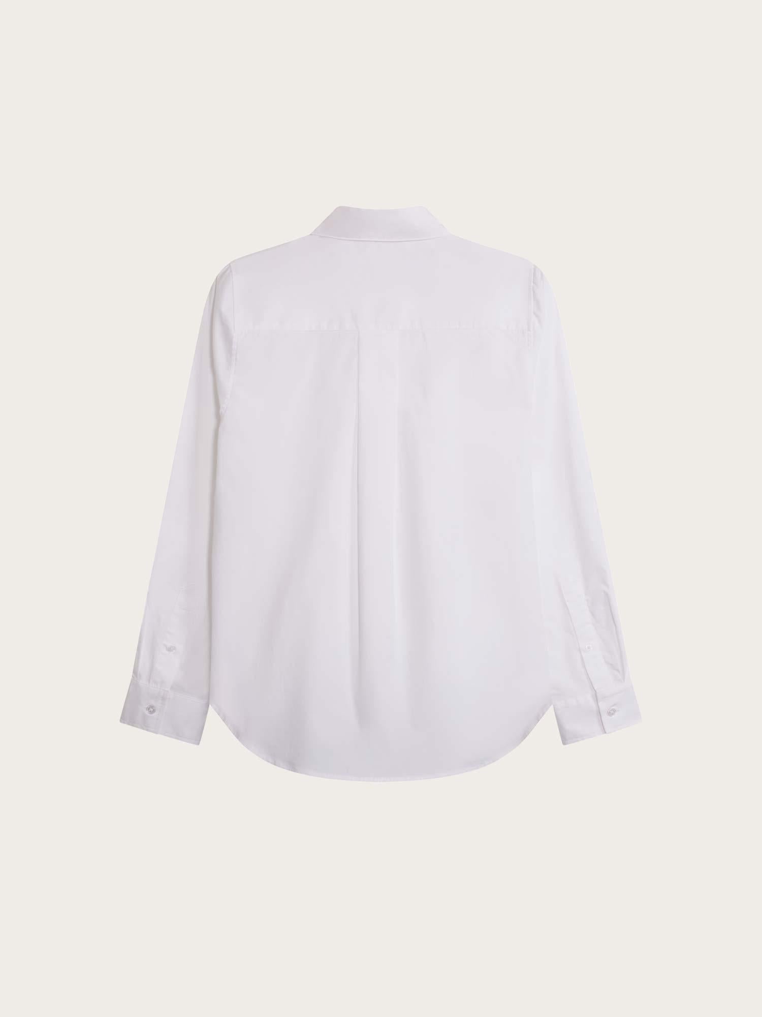 Coven Poplin Shirt - White