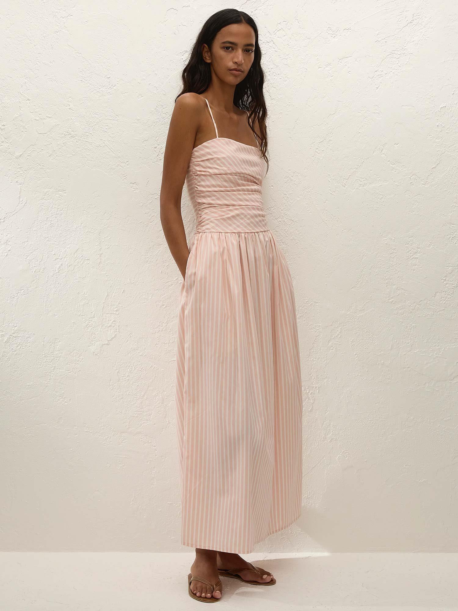 Portlligat Maxi Dress - Carmen Stripe