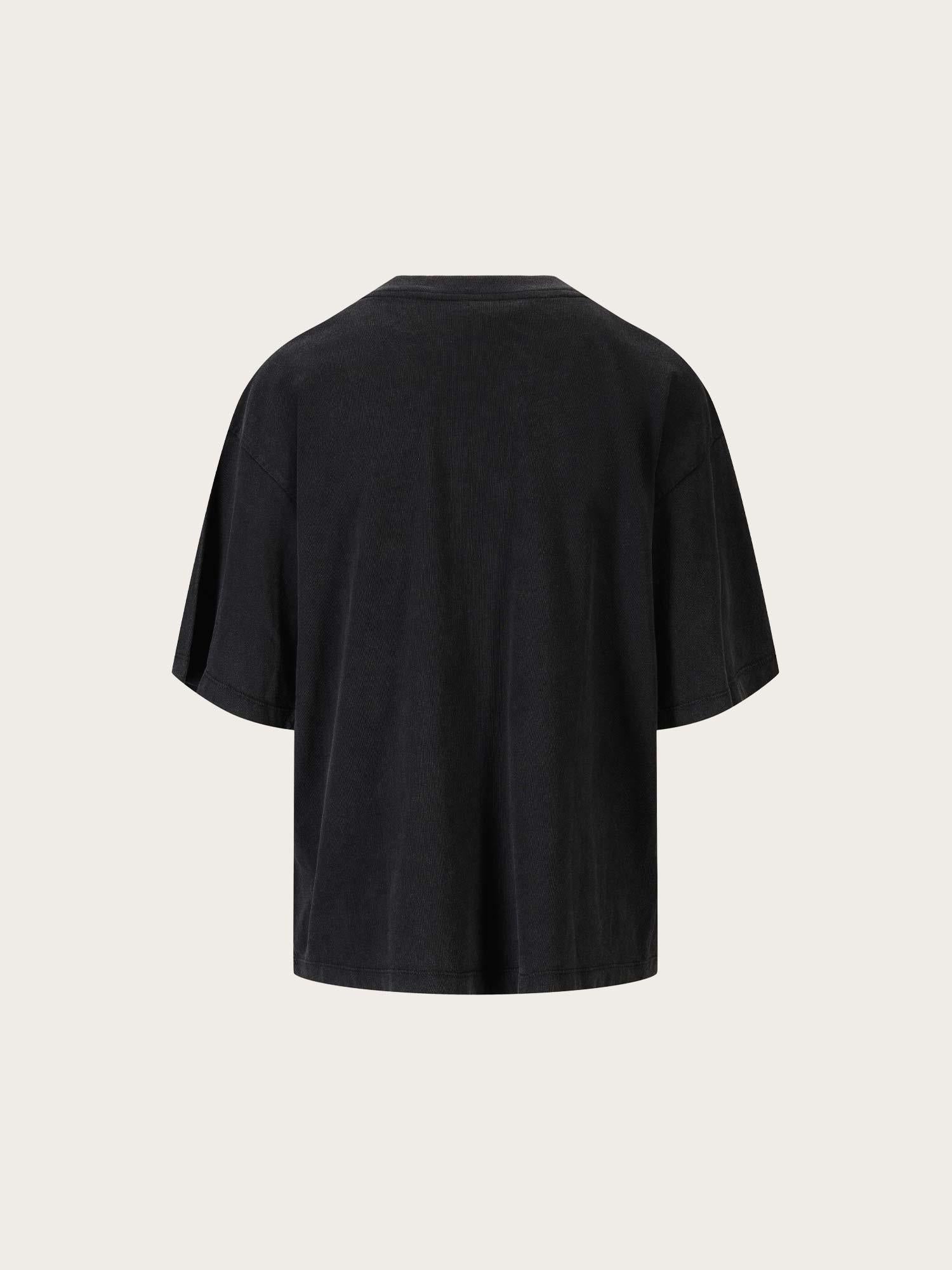 Rocky Tee - Washed Black