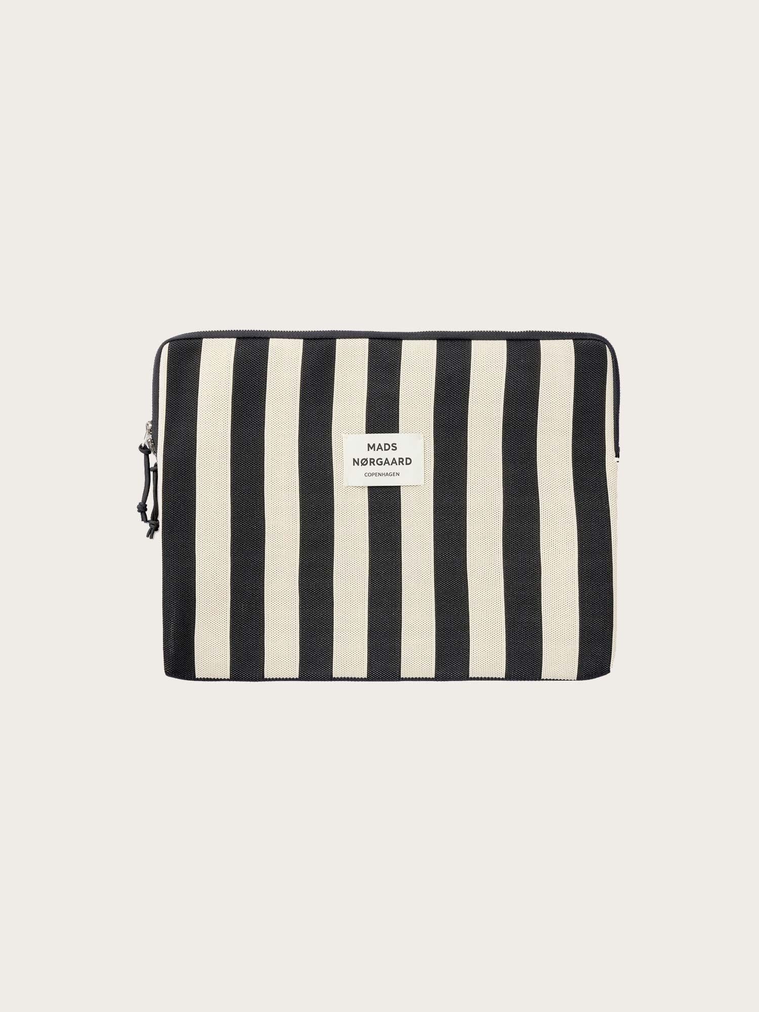 Knit Stripe Computer Sleeve Large - Black