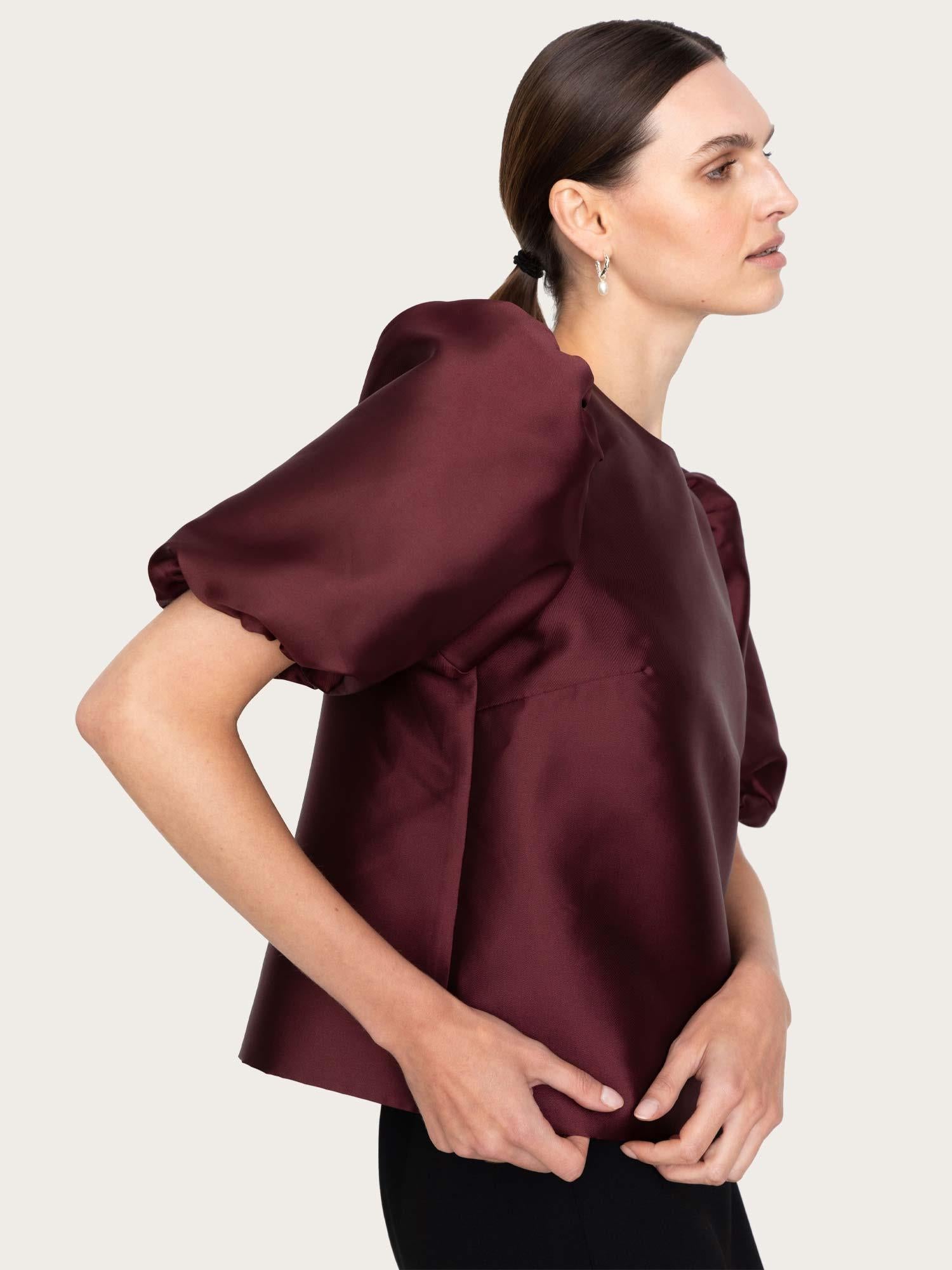 Becca Blouse - Bordeaux