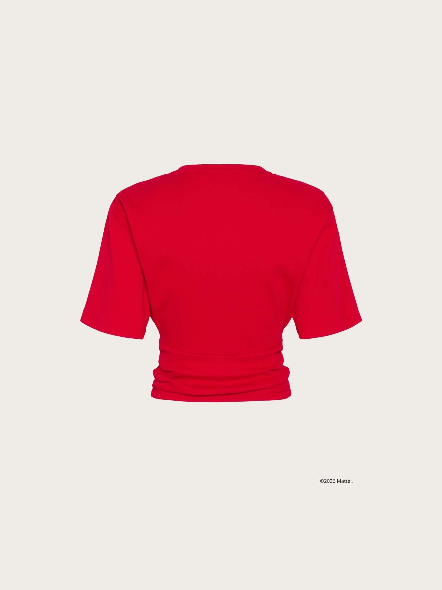 Barbie X Gestuz Skipper Tee - Barbados Cherry