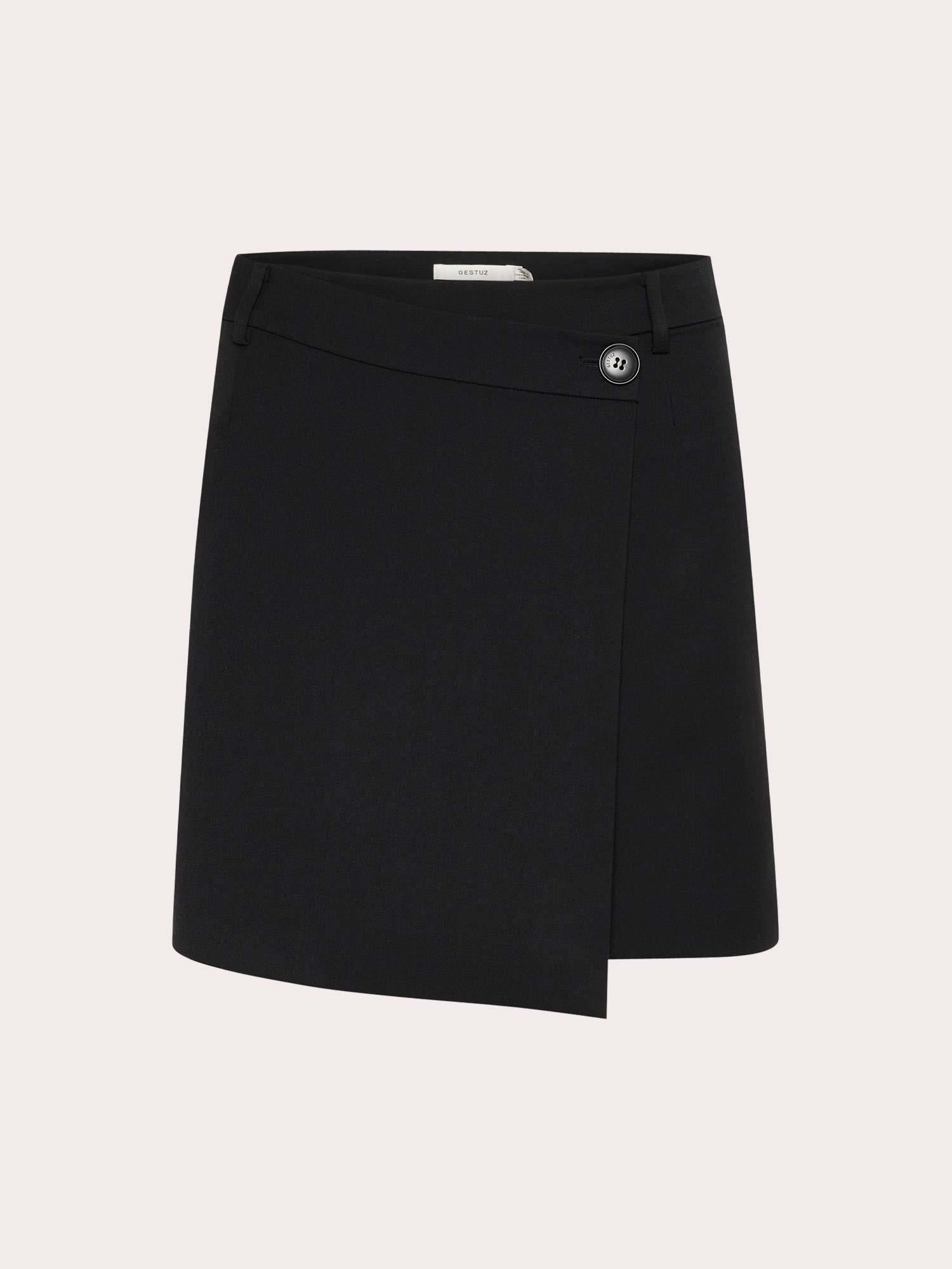 Paula mw Wrap Skirt - Black