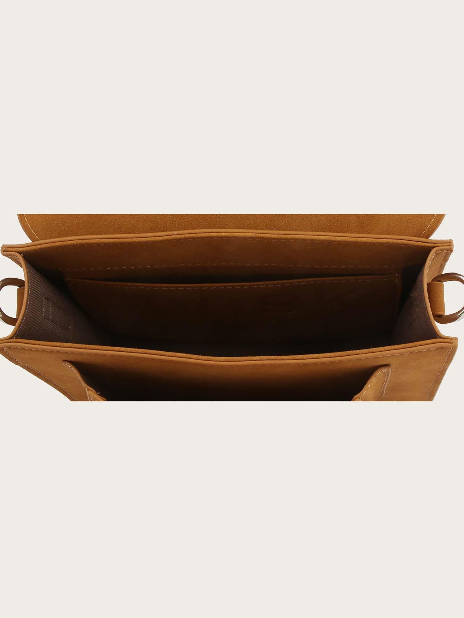 Cayman Pocket Brush Structure - Cognac
