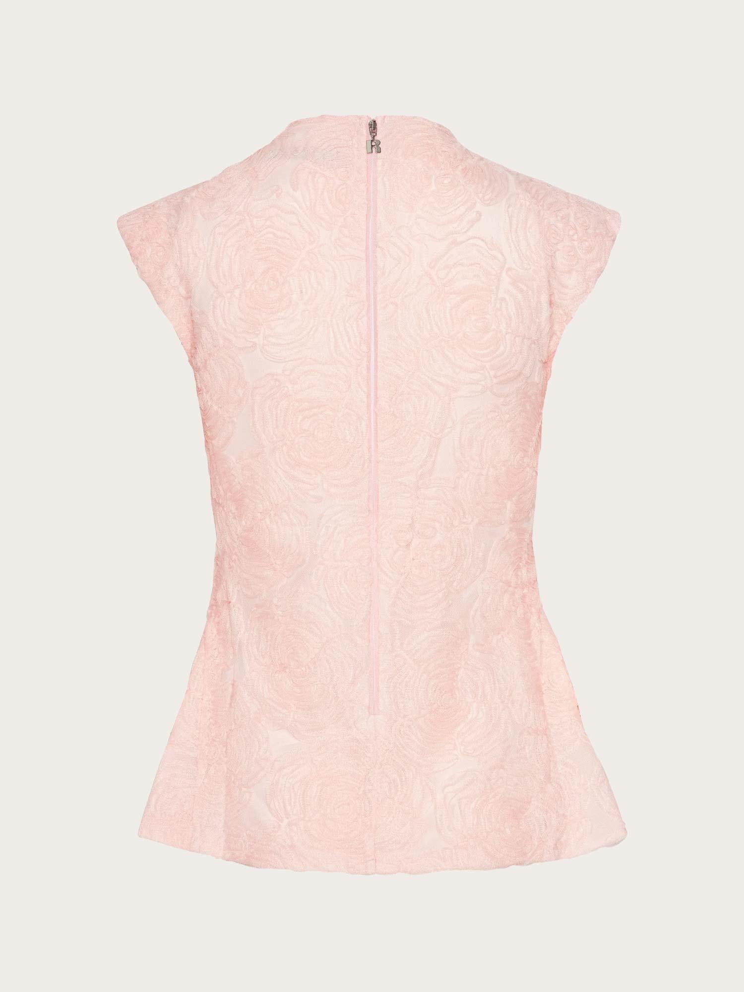 Mesh Sleeveless Top - Orchid Ice