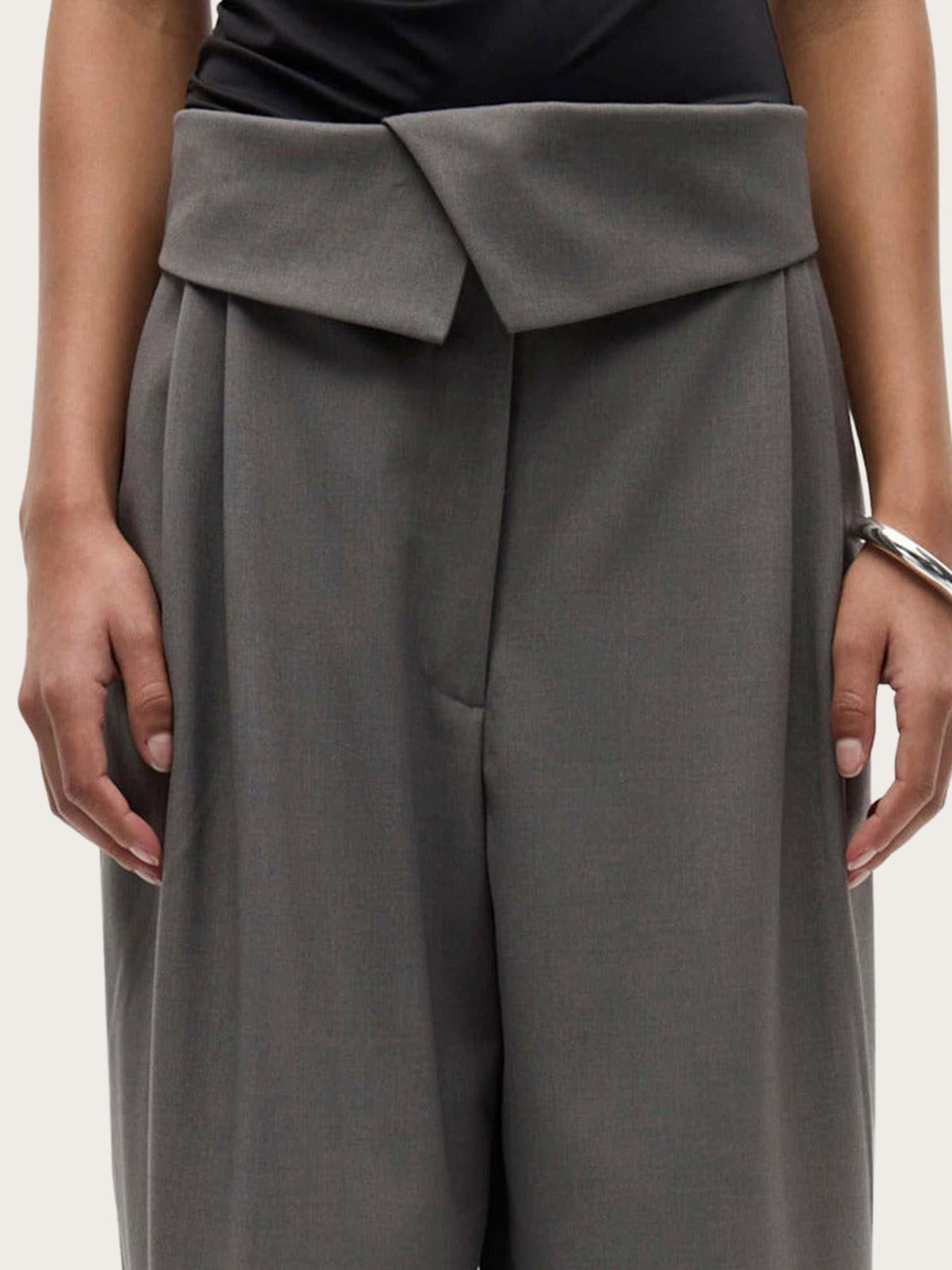 Endore Waist Pants - Gray Mel.