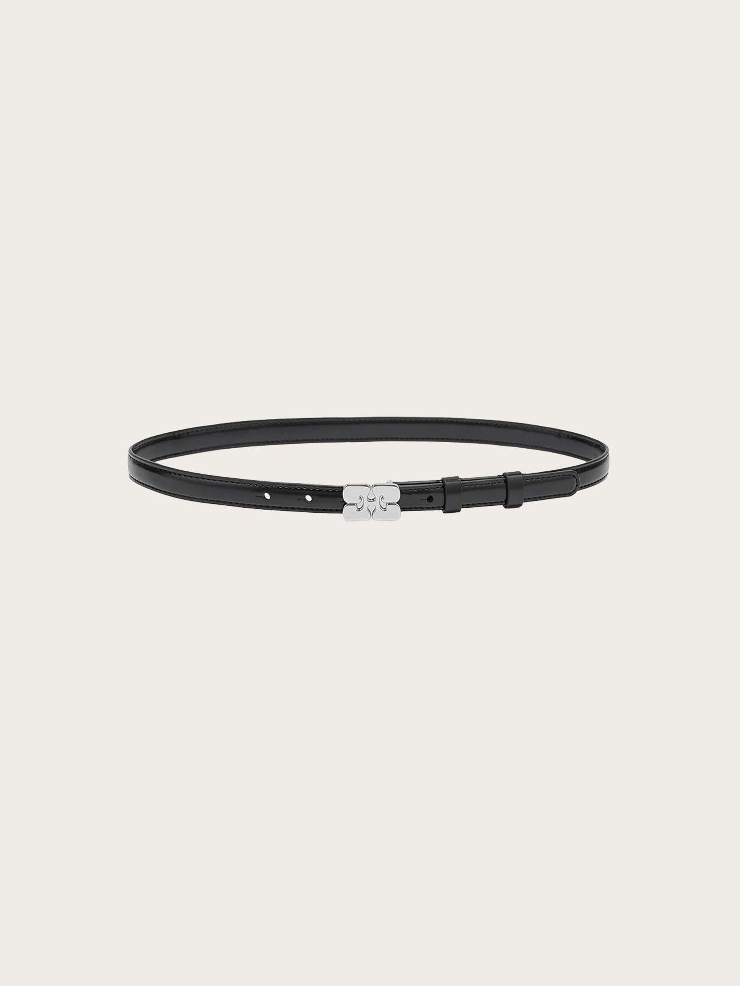 Kat Belt Small Patent - Black