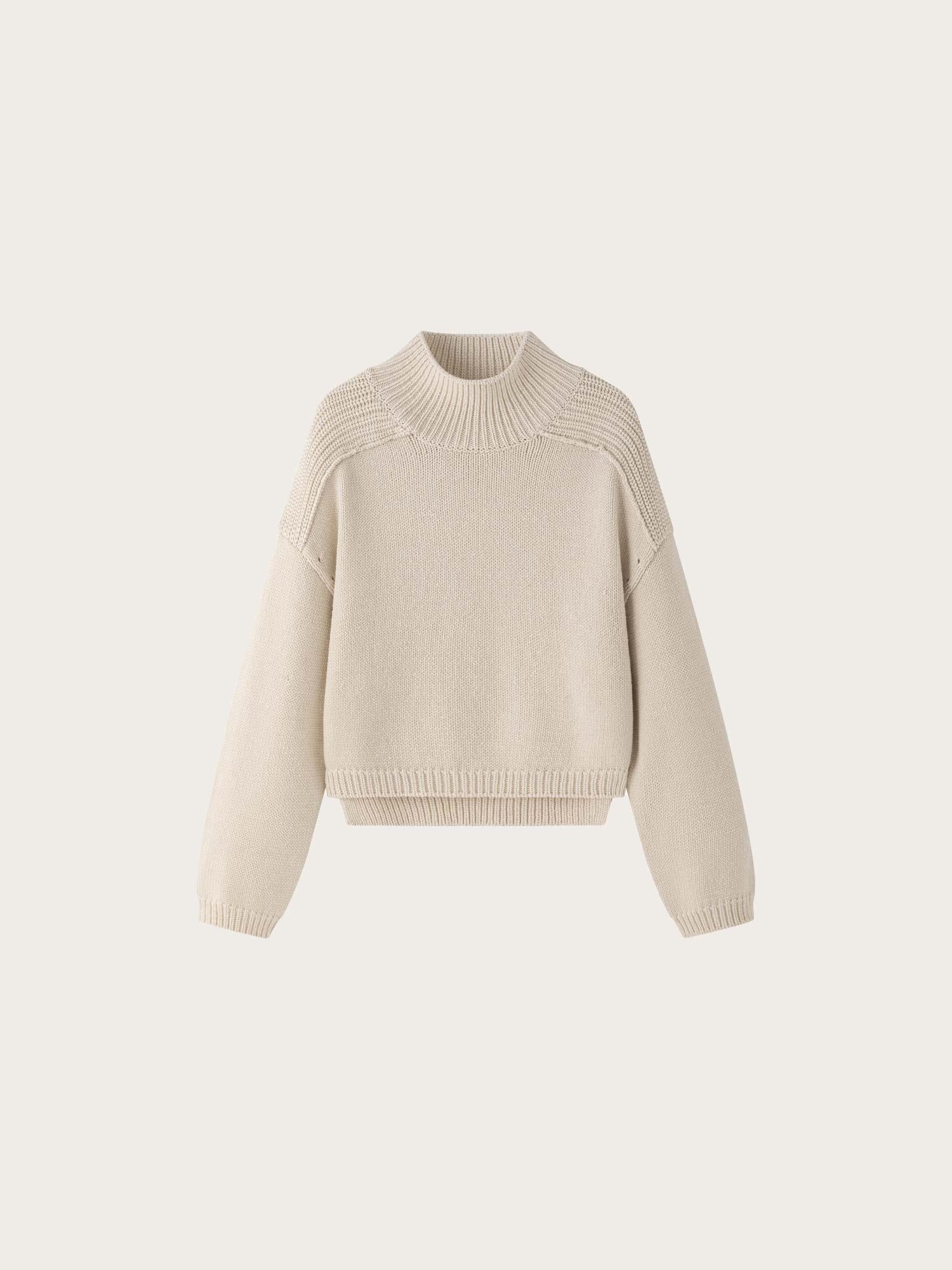 Eloa Knit Sweater - Oat