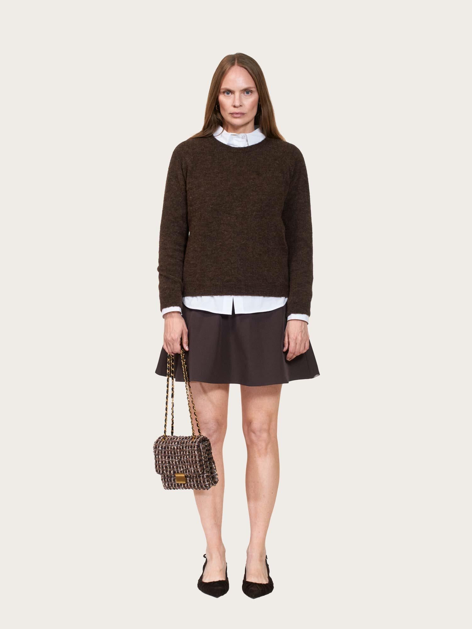 Eloise Cady Skirt - Dk Brown