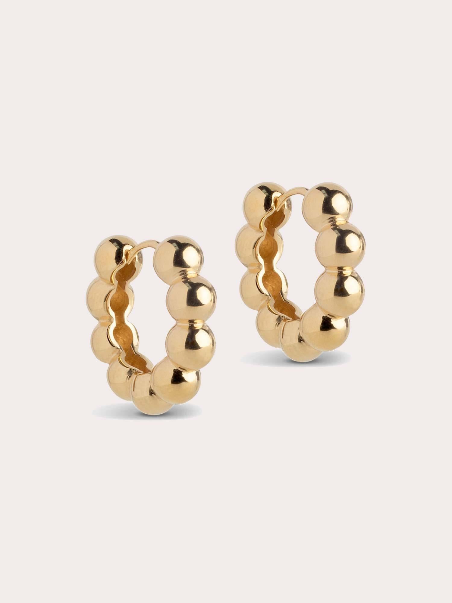 Hoops Ball Chunky - Gold