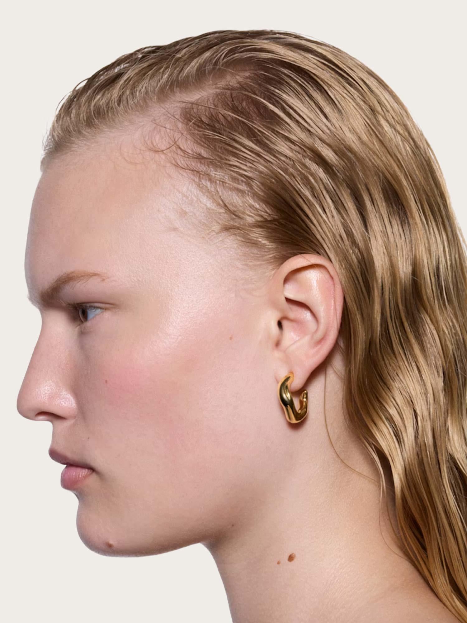 Anil Hoop Large - Gold