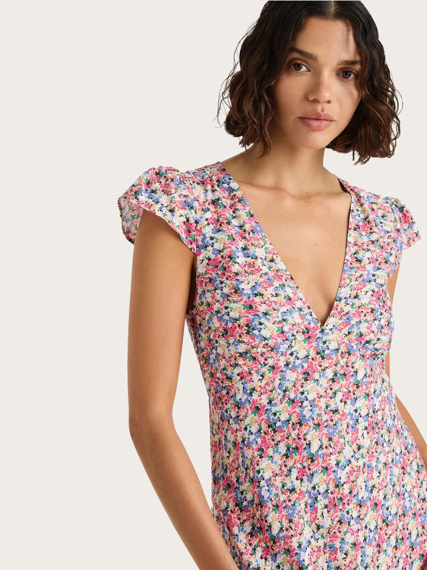 Esson Midi Dress - Valerie Floral Multi