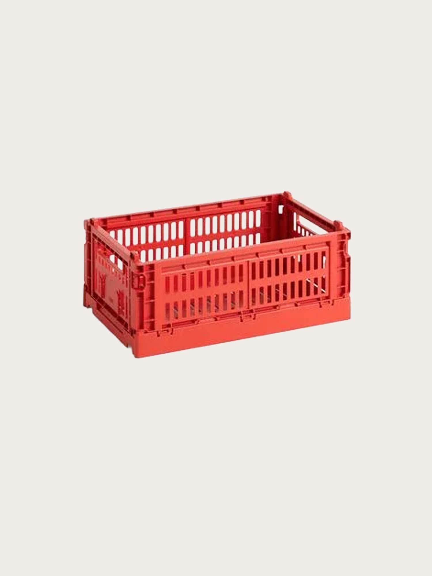 Hay Colour Crate Small - Red