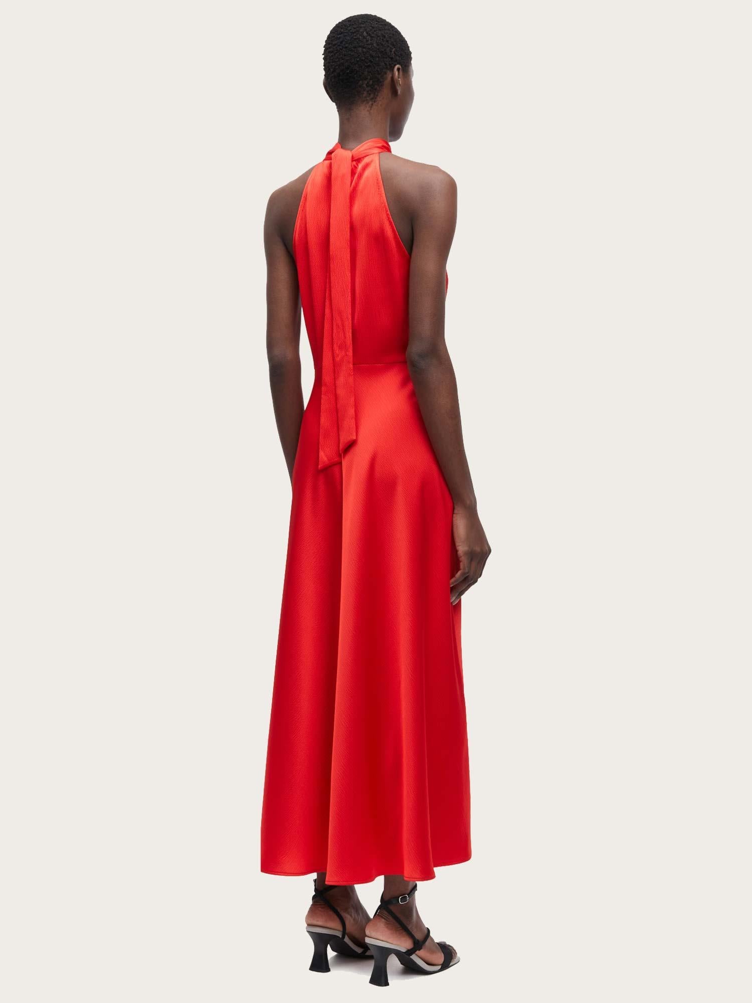 Rheo Dress - Flame Scarlet