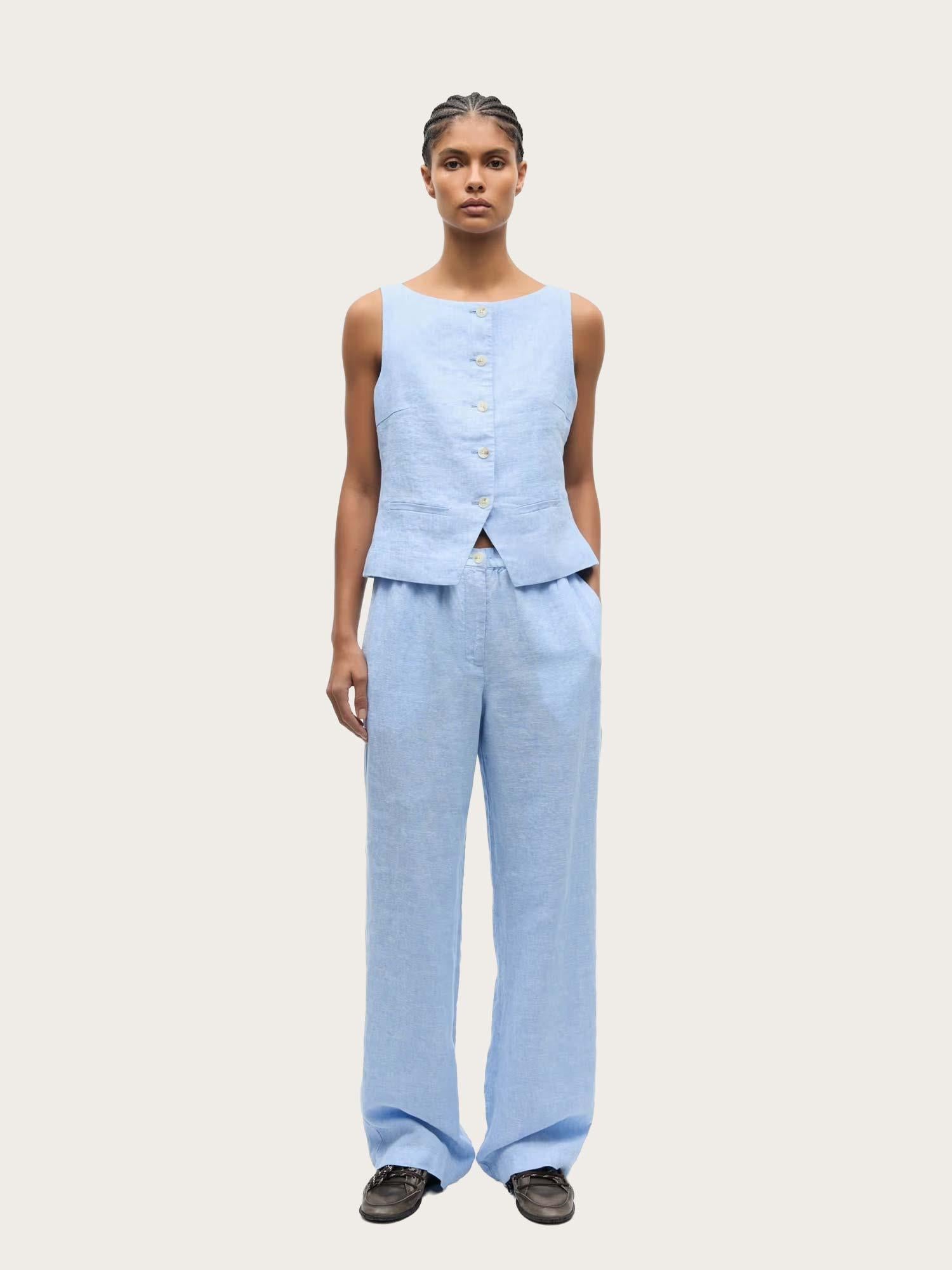 Saloves vest - Bel Air Blue Melange