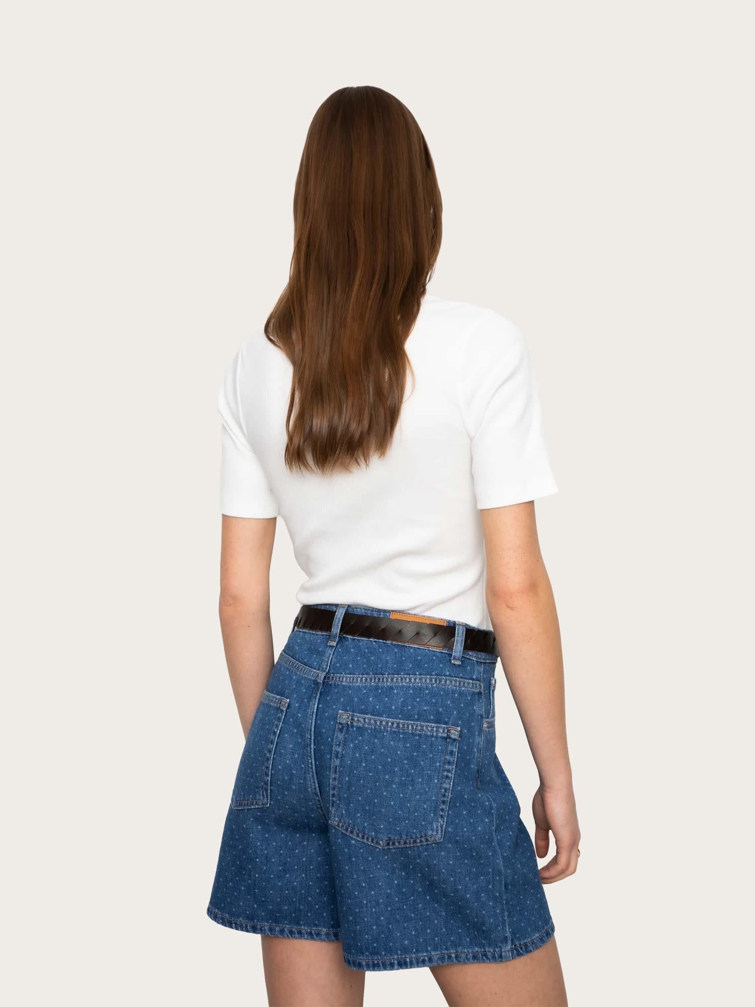 Lyle Shorts - Mid Blue Dot