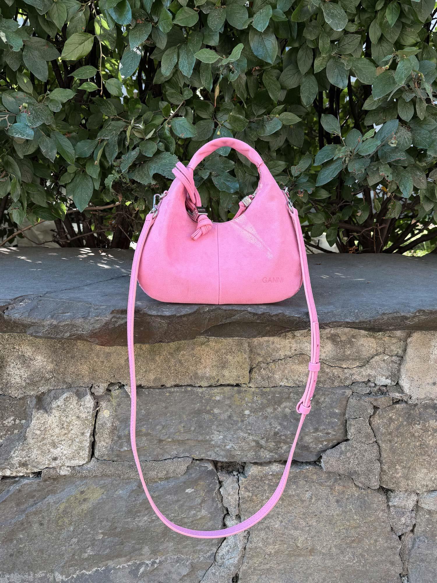 Hobo Mini Suede - Pink Nectar