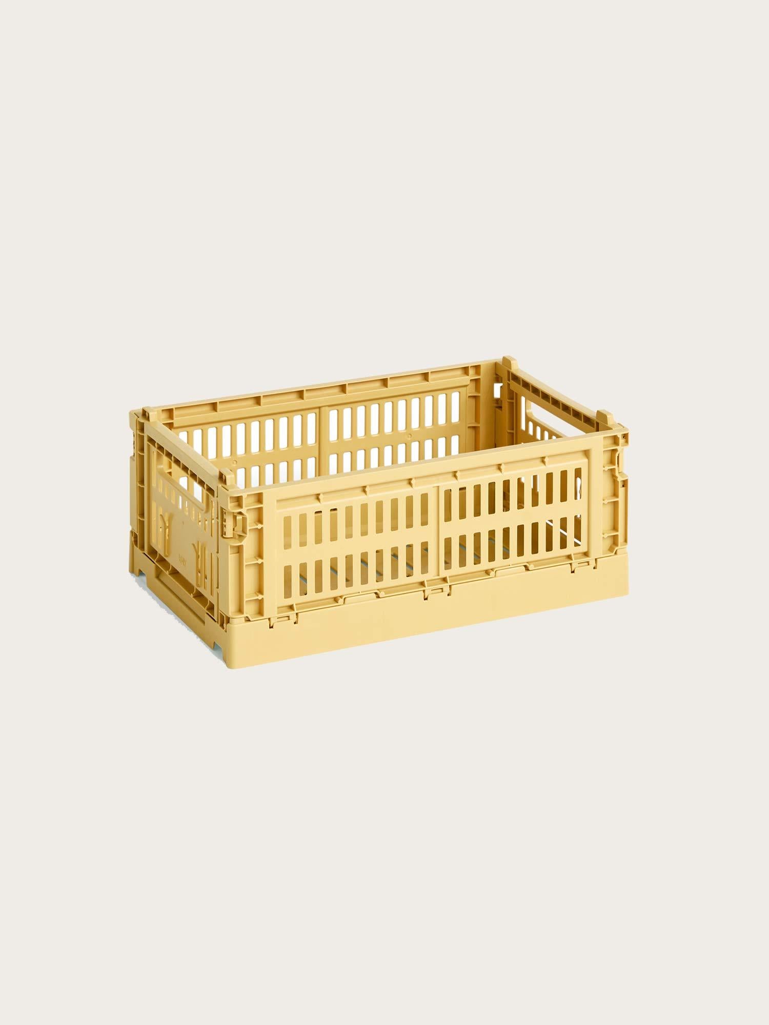 Hay Colour Crate Small - Golden Yellow