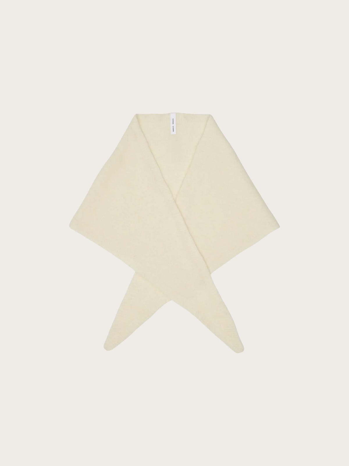 Sapia Triangle Scarf - Egret
