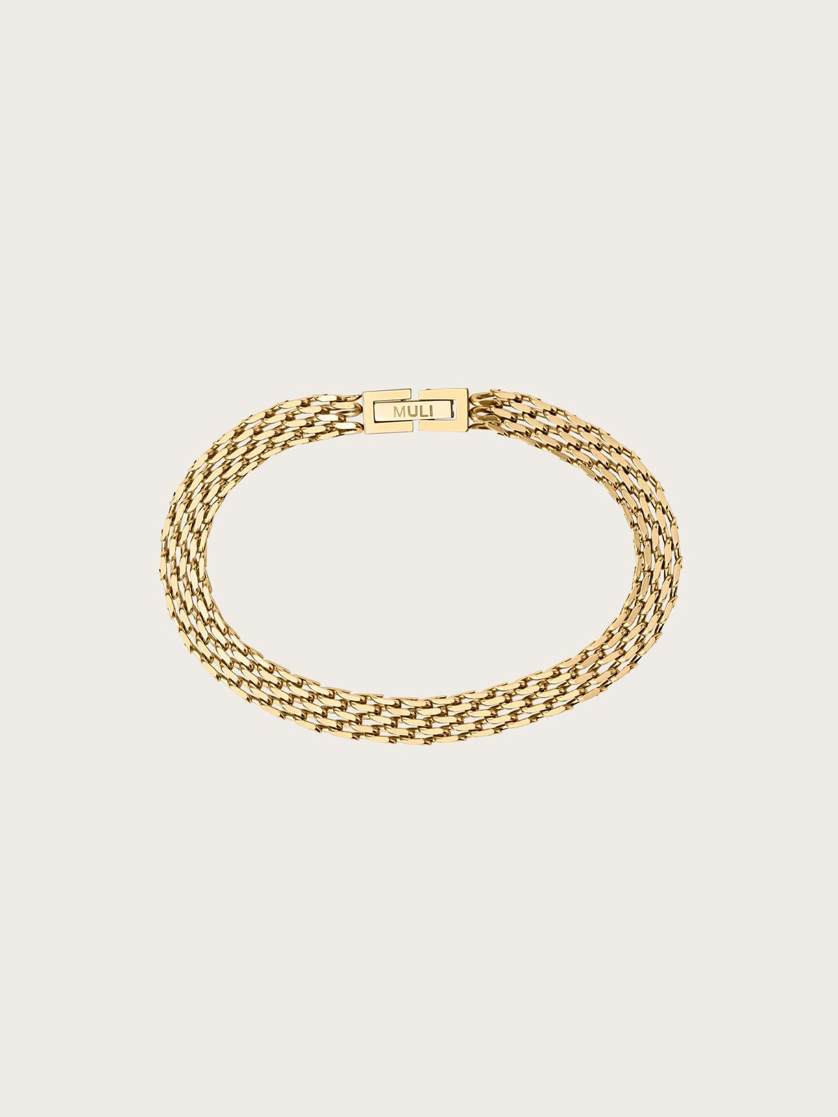 Mesh Link Bracelet - Gold