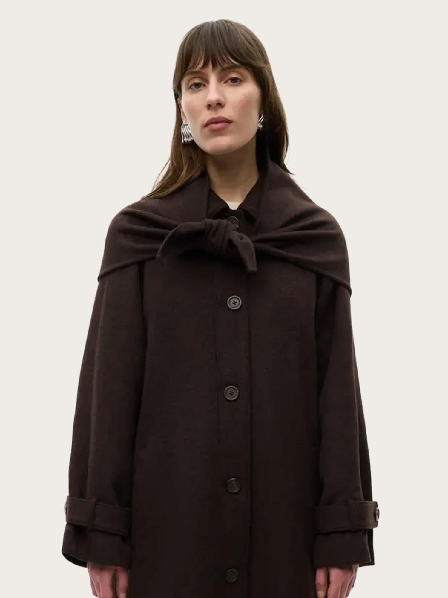 Enseneca Scarf - Chocolate Torte Mel