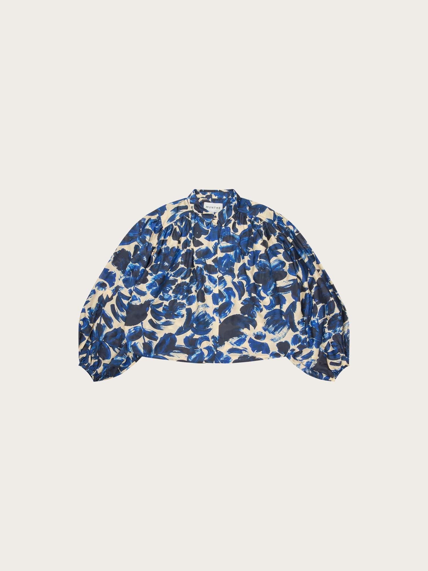 Lynx Blouse - Print Indigo