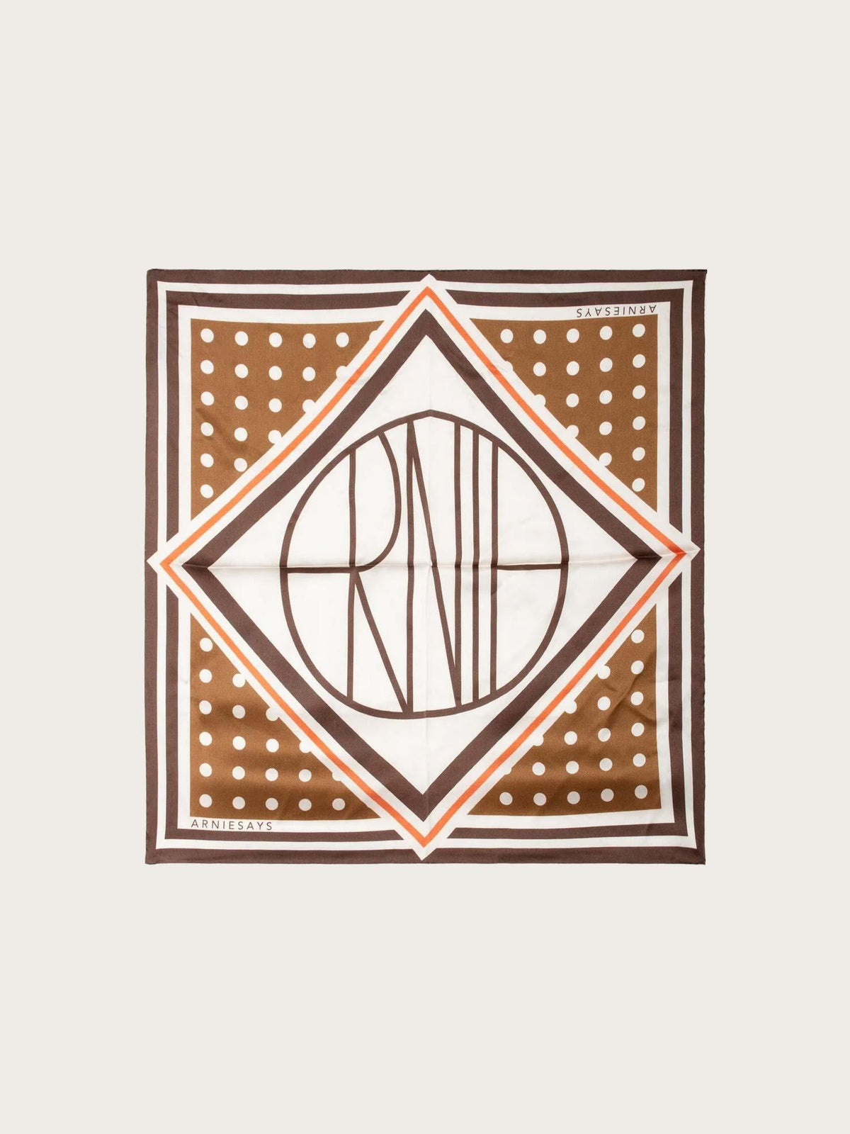 Kensington Silk - Brown Multi