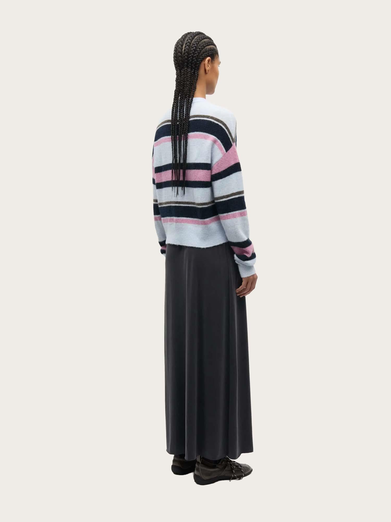 Sanoura Sweater - Grey Dawn Multi Stripe