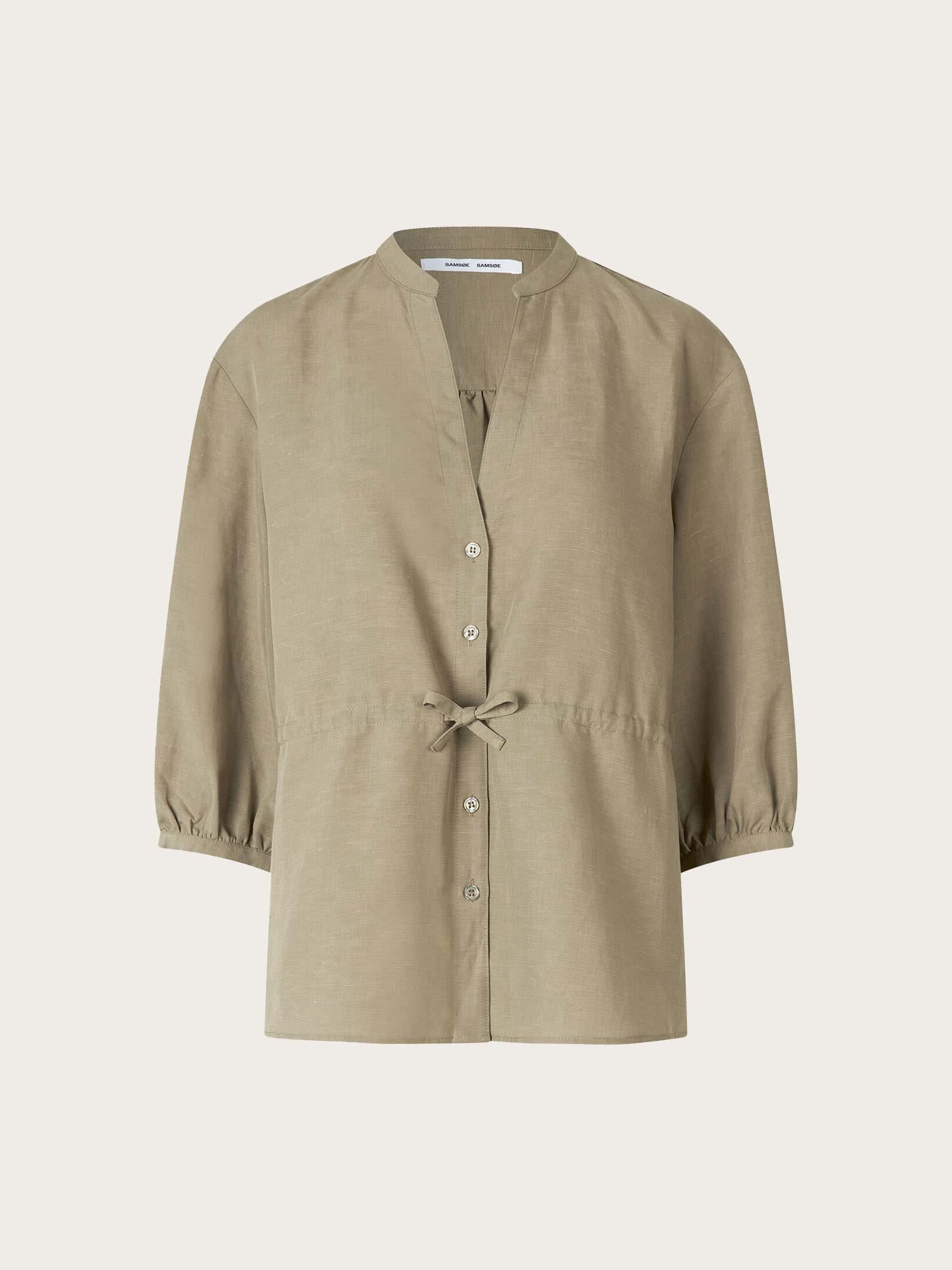 Saamelie ss Blouse - Light Olive