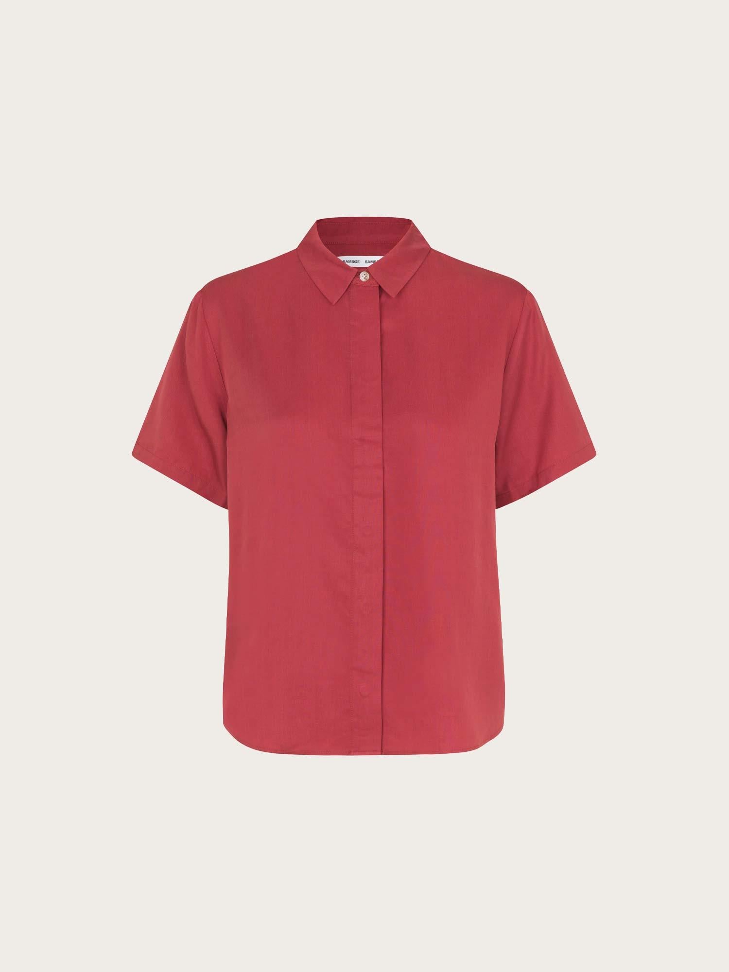 Mina SS Shirt - Earth Red