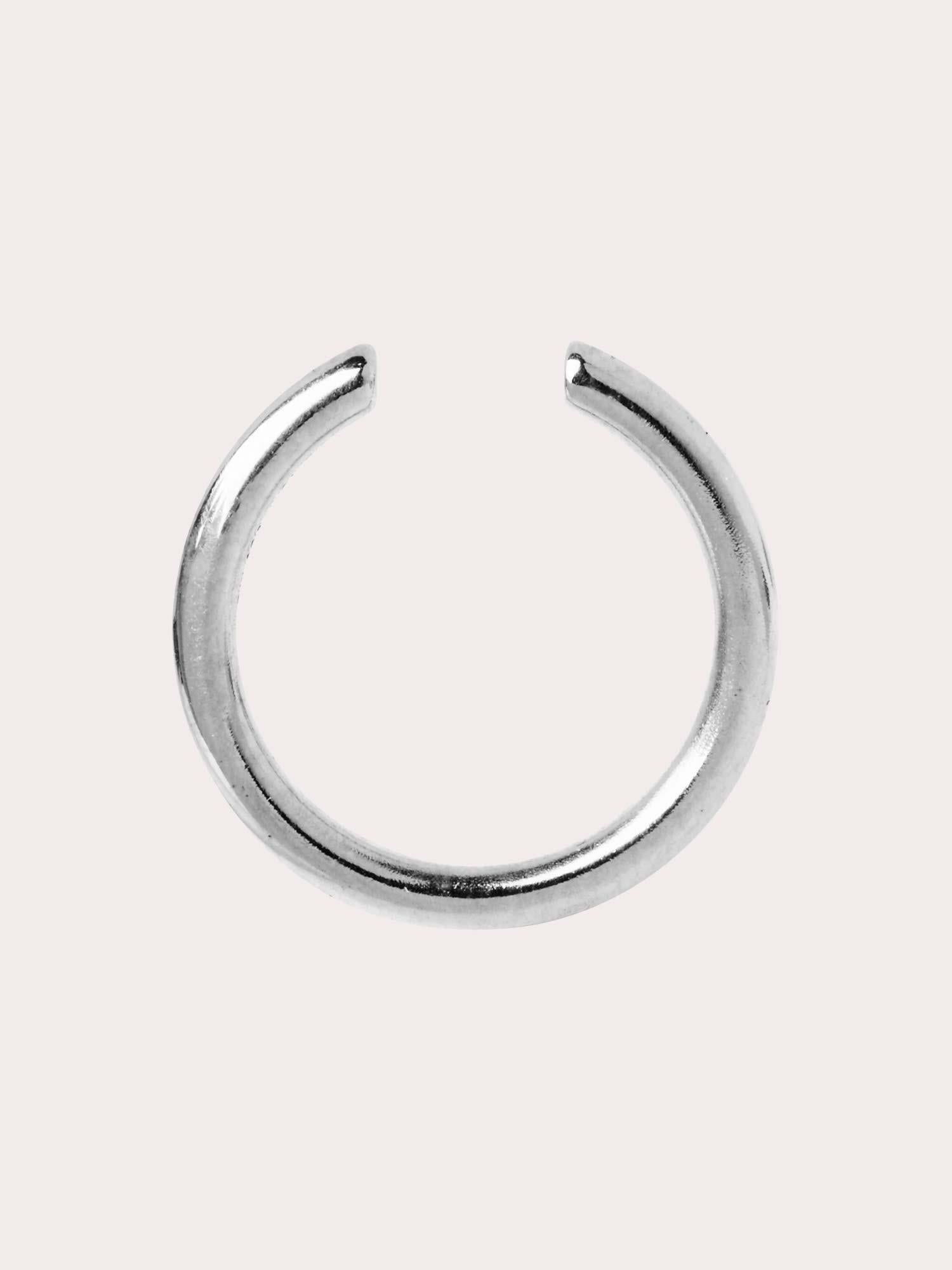 Twin Mini Ear Cuff - Silver