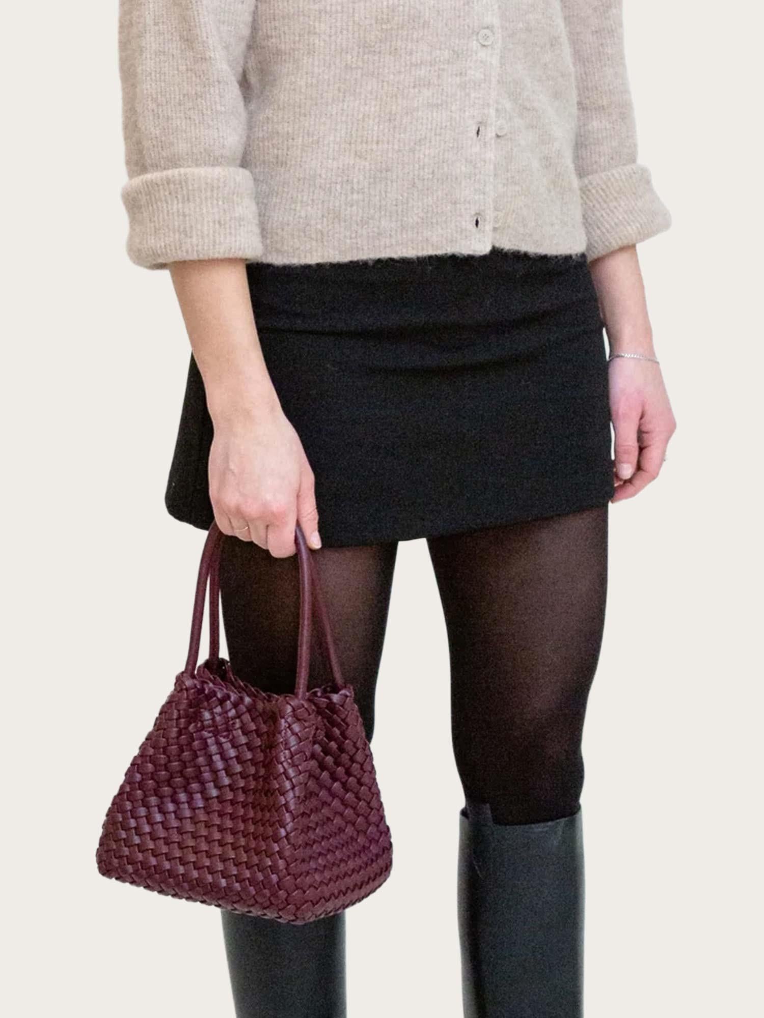 Lily Braided - Deep Burgundy