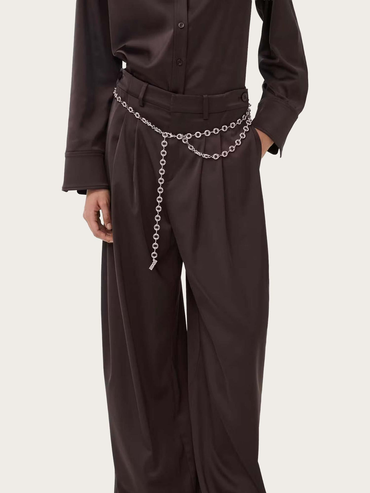 Rincka Chain Belt - Stainless Steel
