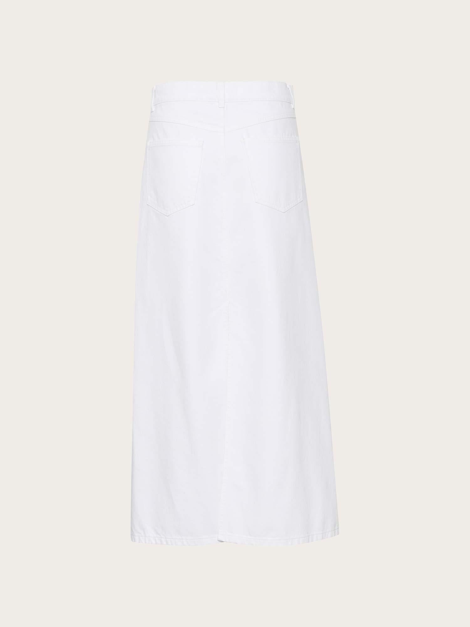 Mily hw Long Skirt - White Wash