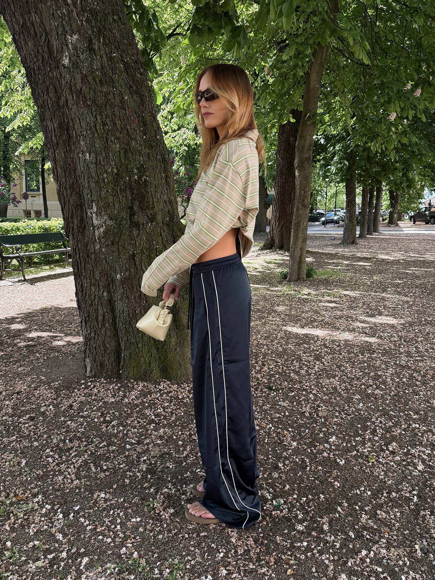 Bicca HW Pants - Sky Captain