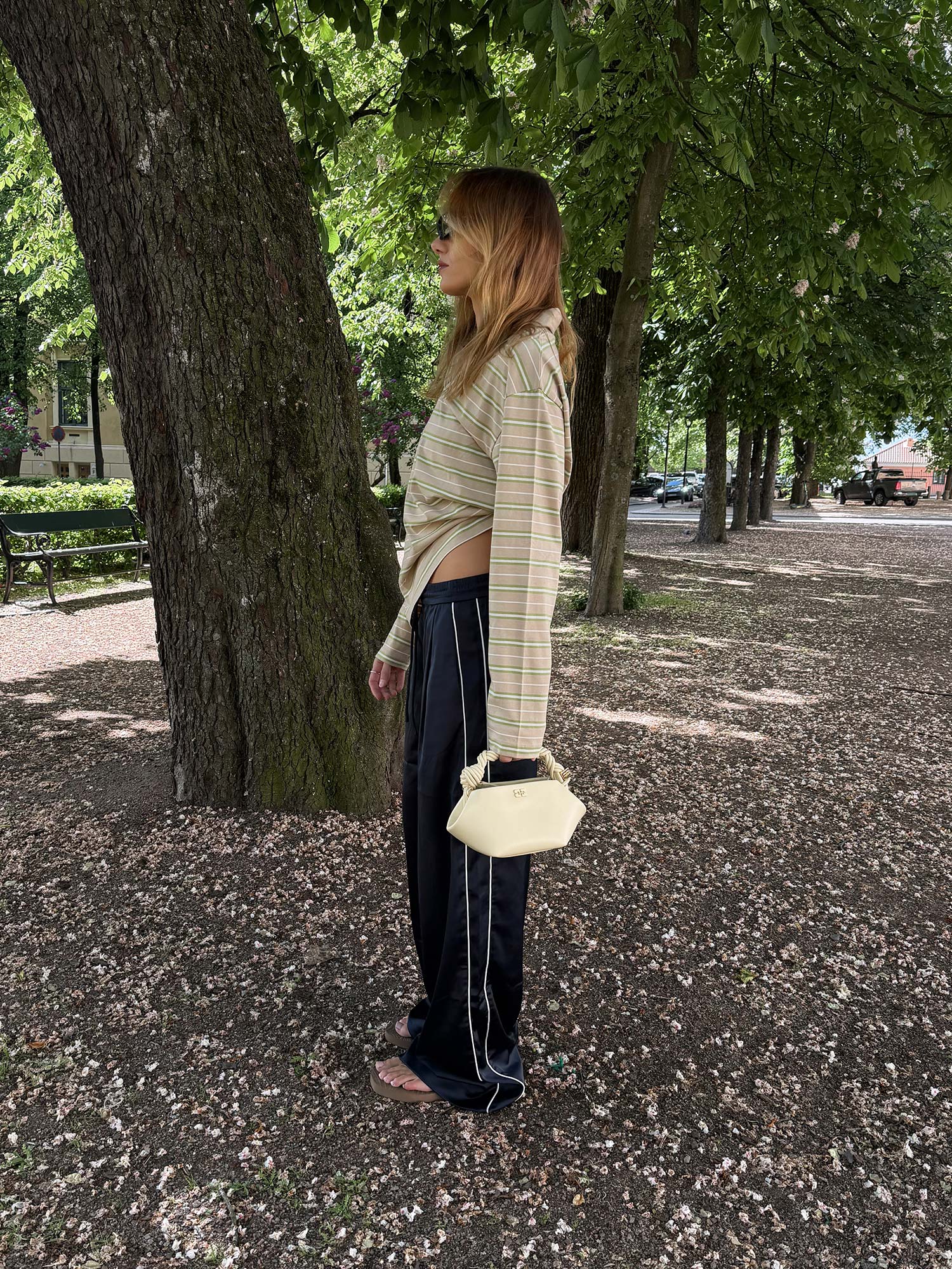 Bicca HW Pants - Sky Captain