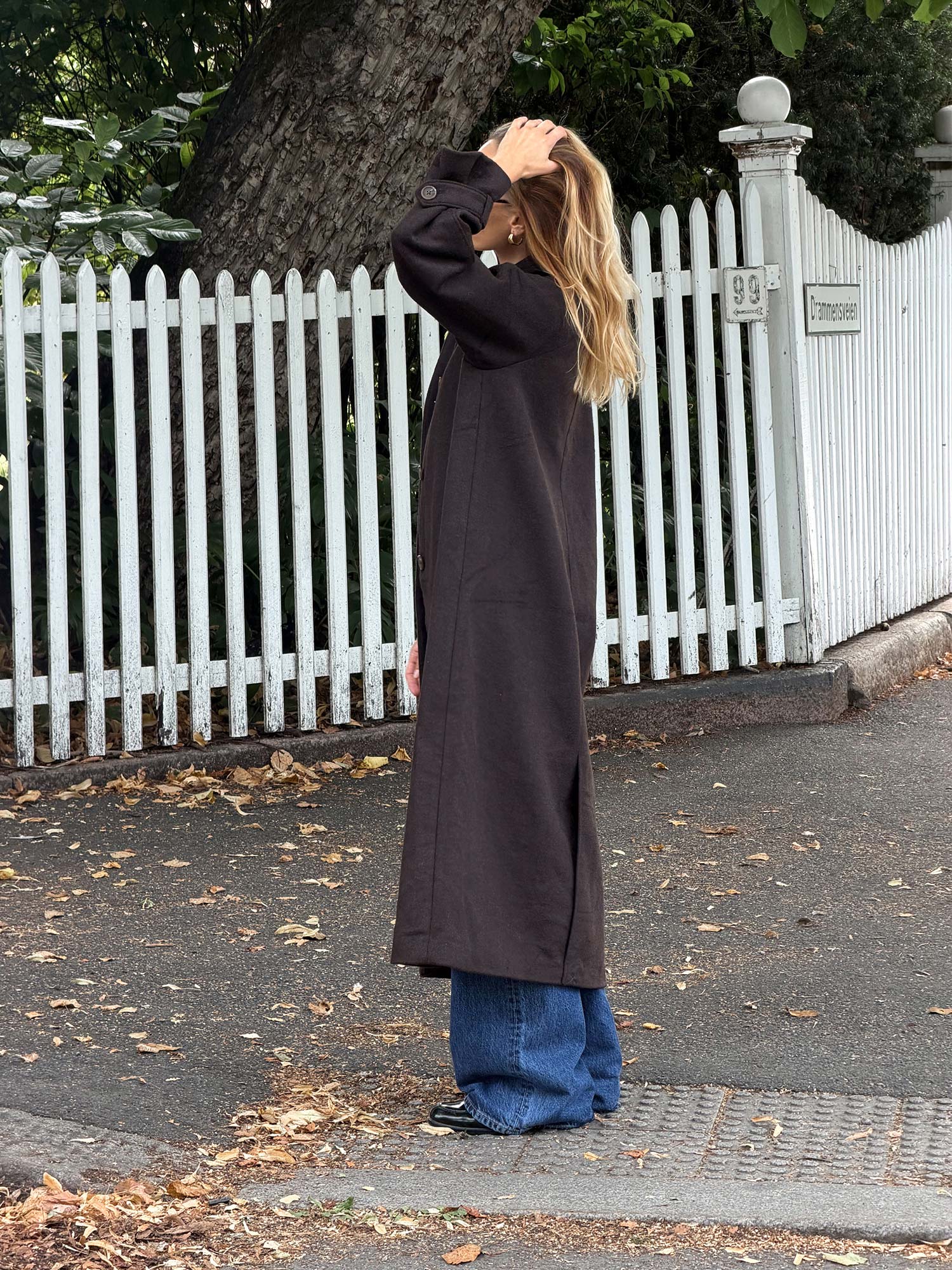 Enseneca Wool Jacket - Chocolate Torte Mel