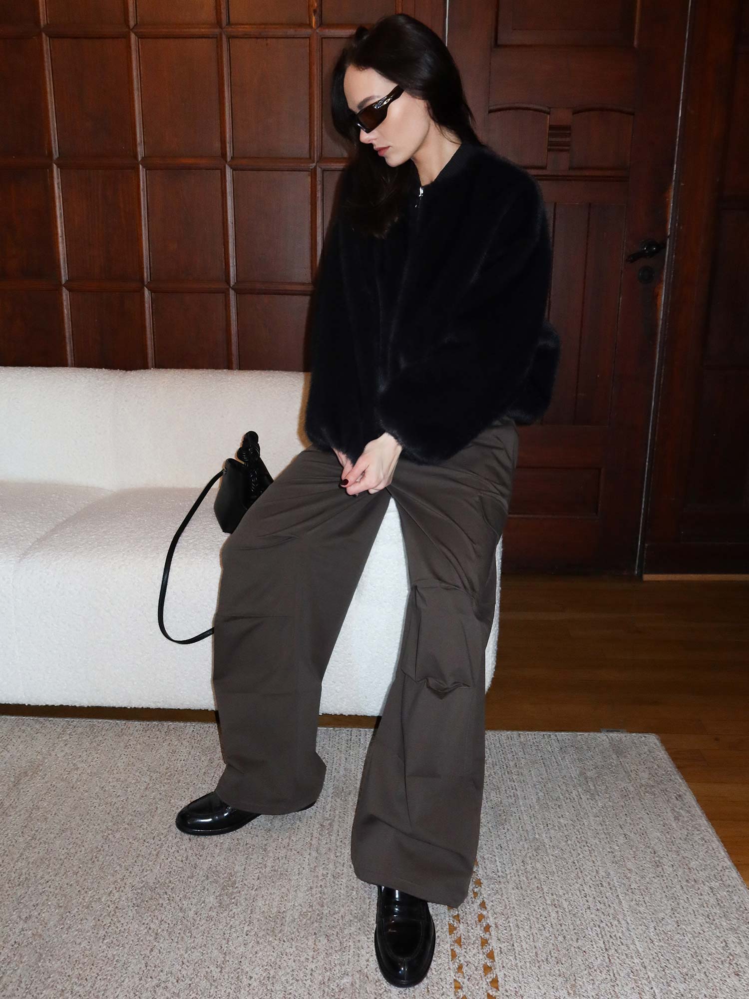 Enbel Pants - Washed Dark Olive